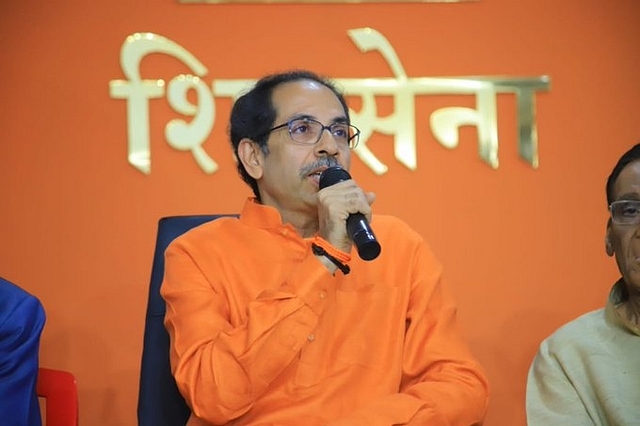 Shiv Sena Chief Uddhav Thackeray (@ShivSena/Twitter)