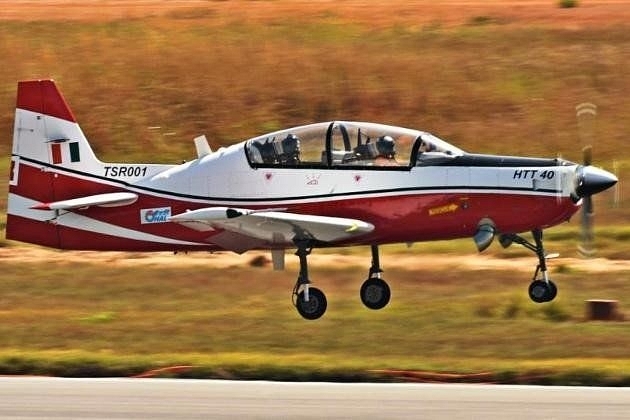 The HTT-40 trainer aircraft. (via Twitter)