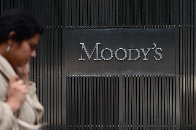 Moody’s headquarters in New York (Representative Image) ( Photo credit: EMMANUEL DUNAND/AFP/GettyImages)