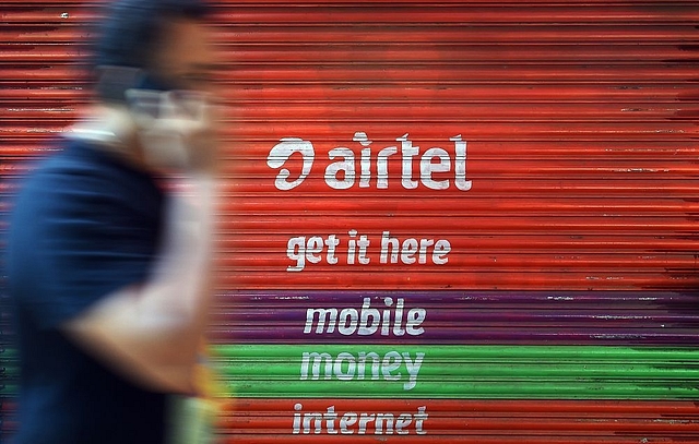 Bharti Airtel (Representative image) (INDRANIL MUKHERJEE/AFP/Getty Images)