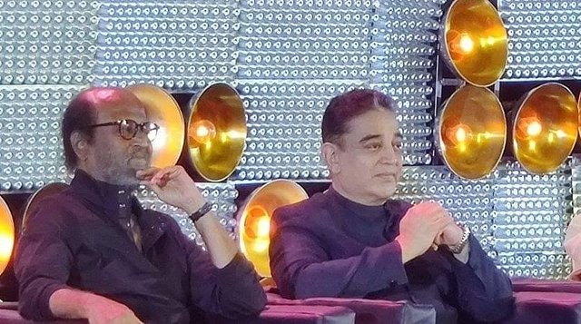 Actos Rajnikanth and Kamal Haasan (Image via KollyEmpire)