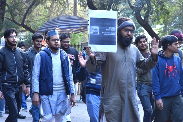 A photograph of the ‘solidarity with Jamia students’ event held in IIT Kanpur on 17 December