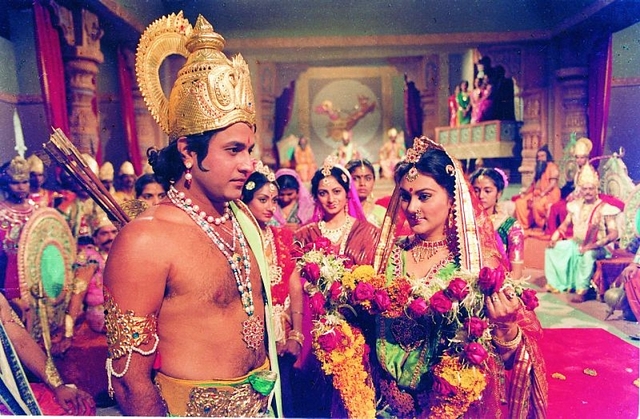 Sita swayamvar in Ramanand Sagar’s Ramayan.