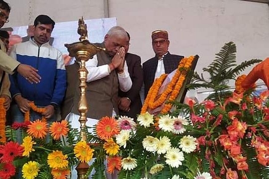 BJP MP Ramapati Tripathi laid the foundation stone of the School (Representative Image) (Pic Via Twitter)