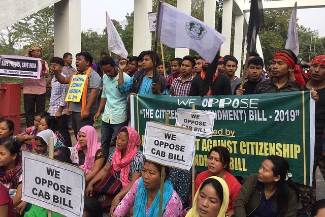 Tripura takes part in NESO’s protest against CAB