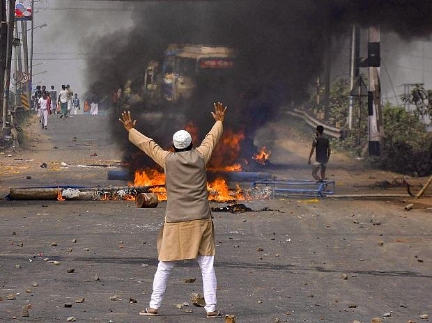 Representative image of a violent protest