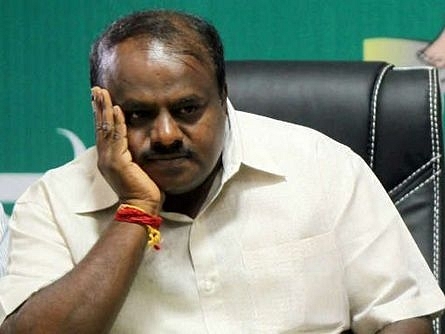 Former Karnataka chief minister HD Kumaraswamy.