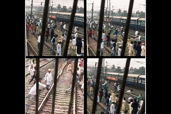 Anti-Citizenship Amendment Bill protesters in Bengal (Pic via Twitter)