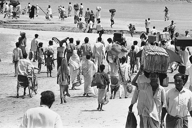 Source: Pakistani atrocities in Bangladesh in pre-math of 1971 War forced millions of refugees into India (Source: Twitter)