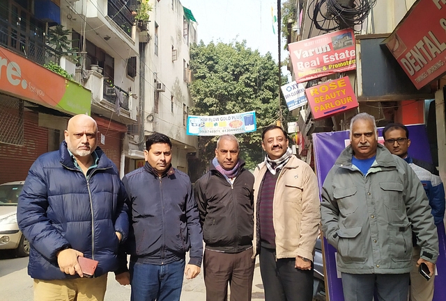 Some of the residents of Khirki Extension area in Delhi.