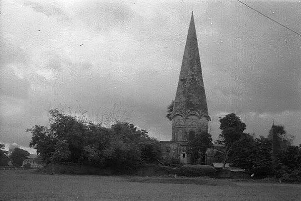 Ramna Kali Temple before its destruction (