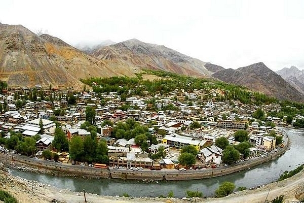 Kargil town (Pic Via Twitter)