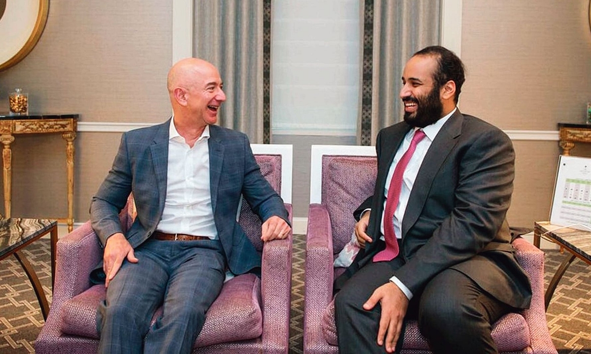 Saudi Crown Prince Mohammed bin Salman ‘Hacked’  Amazon Founder Jeff Bezos’s Phone: Report 
