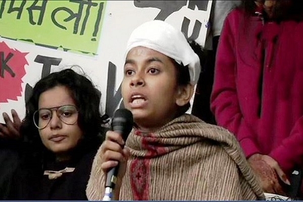 JNUSU president Aishe Ghosh