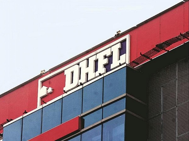 (A DHFL hoarding)