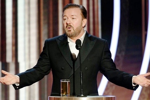 Actor and Comedian Ricky Gervais (Pic via Twitter)