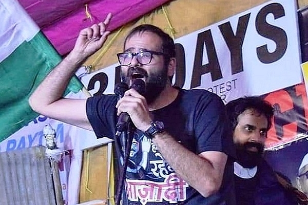 ‘Comedian’ Kunal Kamra (Pic via Prabhat Tiwari/Twitter)