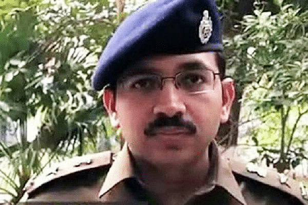 Delhi Police DCP Amit Sharma (@ANI/Twitter)