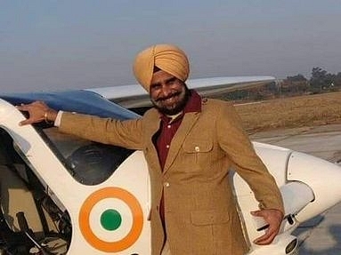 Martyred Wing Commander G S Cheema (Twitter/@ramindersays)