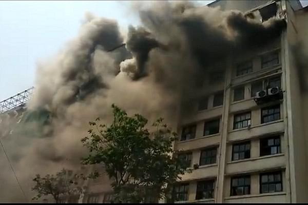 Mumbai: Massive Fire Breaks Out At GST Bhavan In Byculla Area; No Casualties Reported