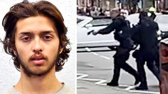 The suspect who has now been identified as <a href="https://nypost.com/2020/02/02/london-stabbing-attacker-identified-as-sudesh-amman-ex-con-with-terrorist-record/">Sudesh Amman</a>, 20,  an ex-con who was released just days earlier