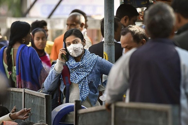 A woman wearing a mask. (Representative Image)