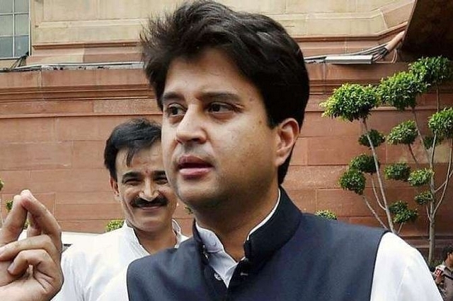 Bharatiya Janata Party member Jyotiraditya Scindia.