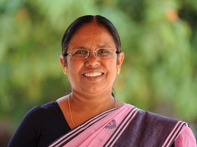 Kerala state health minister K. K. Shailaja