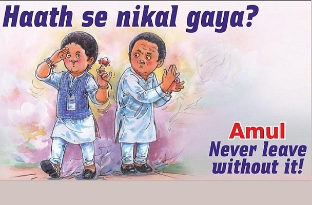 Amul ad (Pic via twitter)