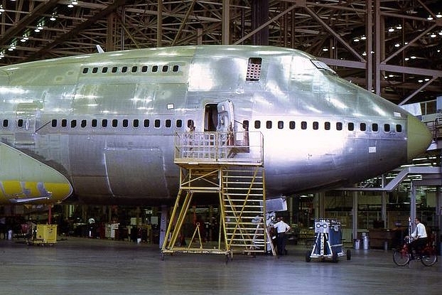 Boeing Everett Factory where all the Boeing wide-bodies has been assembled. (Wikimedia Commons)