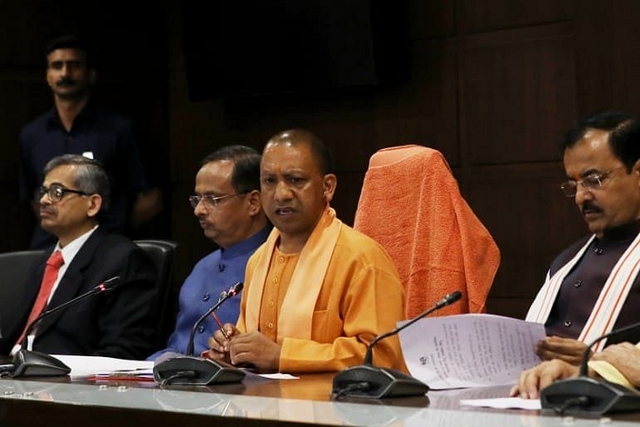 Chief Minister of Uttar Pradesh, Yogi Adityanath.&nbsp;