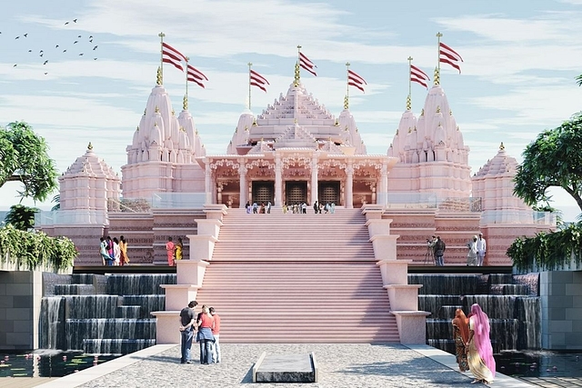 BAPS Hindu Mandir, Abu Dhabi (Pic Via Facebook)