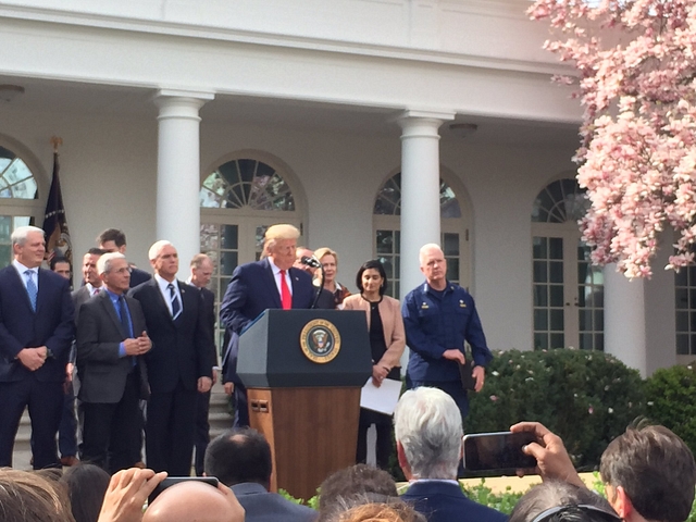 US President Donald Trump (Pic Via Twitter)