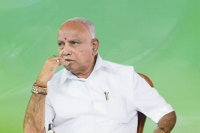 Karnataka Chief Minister B S Yediyurappa.