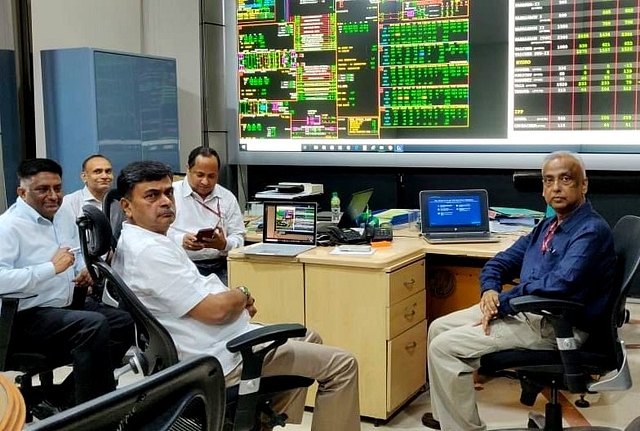 R K Singh, Minister of State (IC) Power and New &amp; Renewable Energy, monitoring the situation.&nbsp; (R K Singh/Twitter)