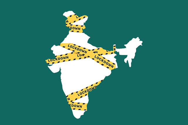 India under lockdown.