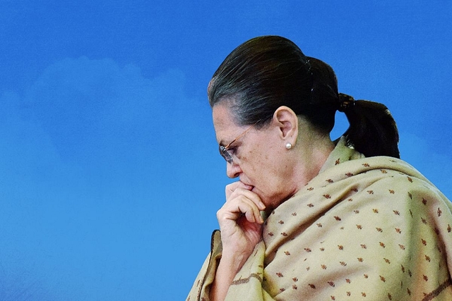 Congress president Sonia Gandhi.