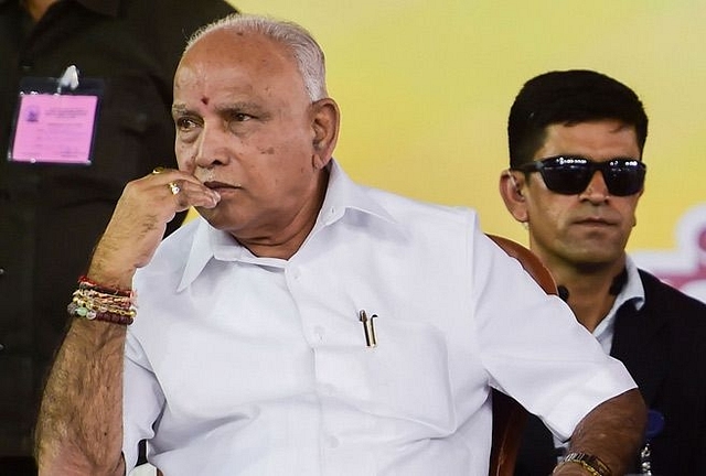 Karnataka Chief Minister B S Yediyurappa.