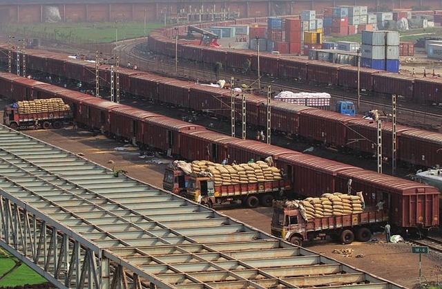 Loading at Kakinada Port Vijayawada Division SCR