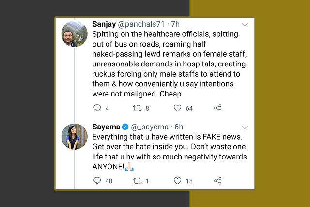 A screenshot of RJ Sayema’s tweet