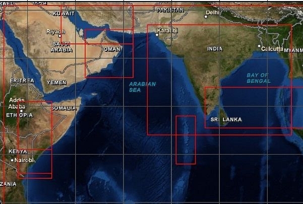 Seismic zones in the Indian Ocean (OCAT/INCOIS)