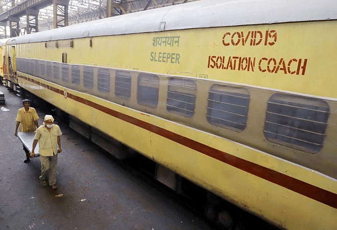 Indian Railways Provides More Than 15,000 Isolation Beds For Covid-19 Patients