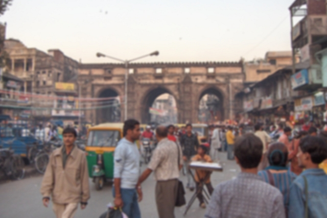 Teen Darwaja, Ahmedabad (Wikimedia Commons)&nbsp;