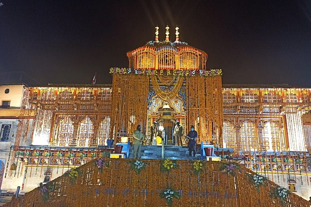 Shri Badrinath Temple (Pic Via Twitter)