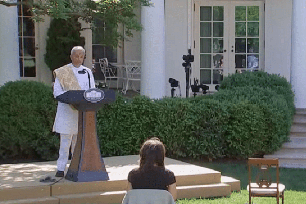 Vedic Shanti Path recital in White House