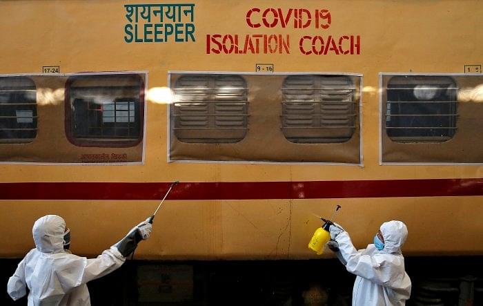 Indian Railways Deploys 4,000 COVID-19 Care Coaches With 64,000 Beds Across The Country