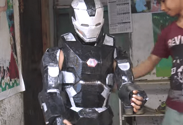 The Iron Man Replica (Image via Screengrab)