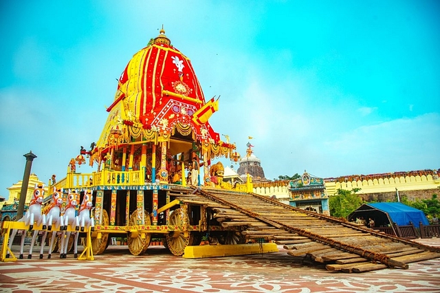 A ratha in all its splendour. 