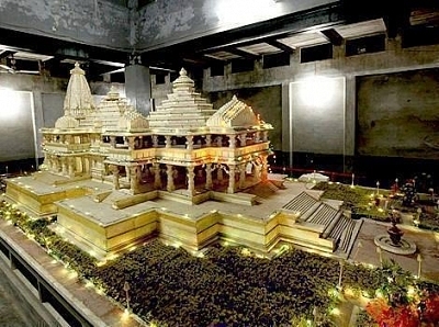 Ram Mandir model (Representative Image)