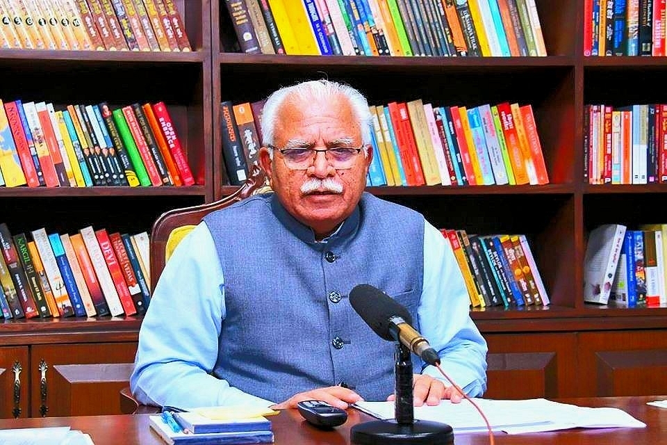 Haryana CM Manohar Lal Khattar Thanks State Farmers For Not Participating In Stir